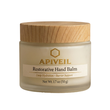 Restorative Hand Balm for Dry Hands | Natural Moisturizing Hand Balm | APIVEIL 1.7 oz